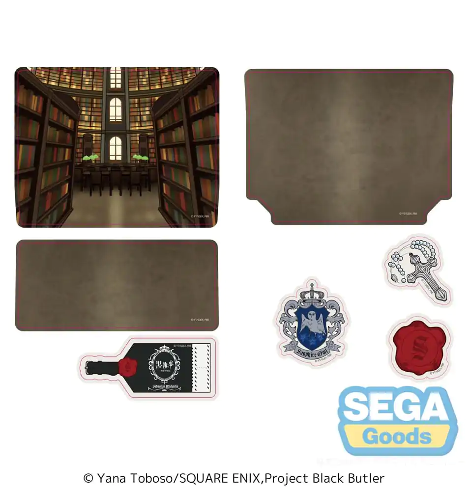 Black Butler: Boarding School Arc Petite World Memories Mini Figure Sebastian Michaelis (EX) 8 cm product photo