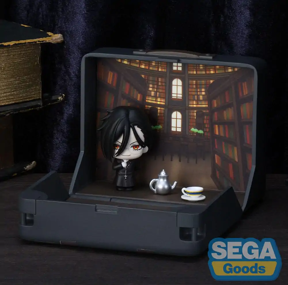 Black Butler: Boarding School Arc Petite World Memories Mini Figure Sebastian Michaelis (EX) 8 cm product photo