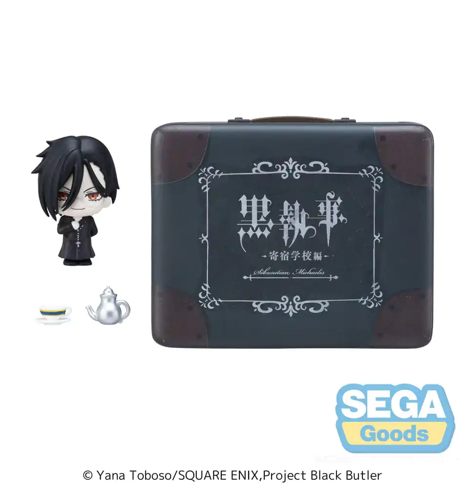 Black Butler: Boarding School Arc Petite World Memories Mini Figure Sebastian Michaelis (EX) 8 cm product photo