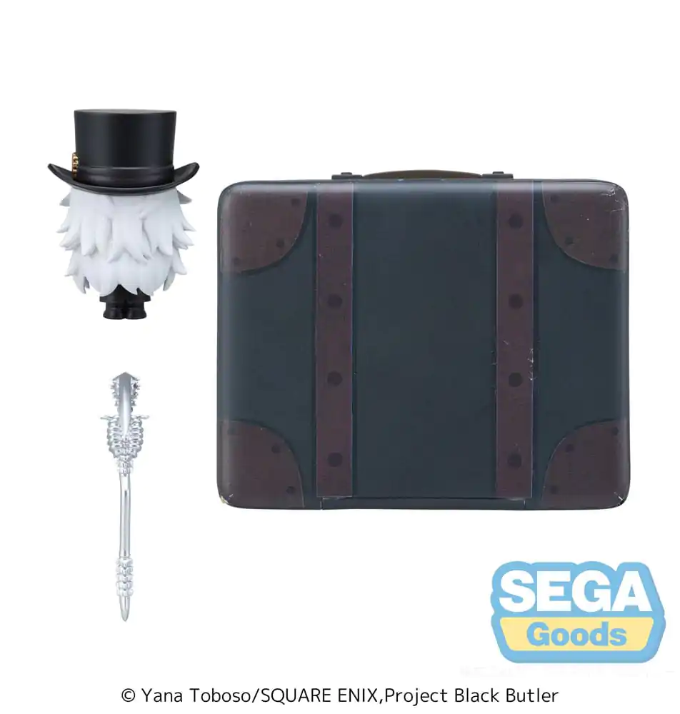 Black Butler: Boarding School Arc Petite World Memories Mini Figure Undertaker (EX) 8 cm product photo