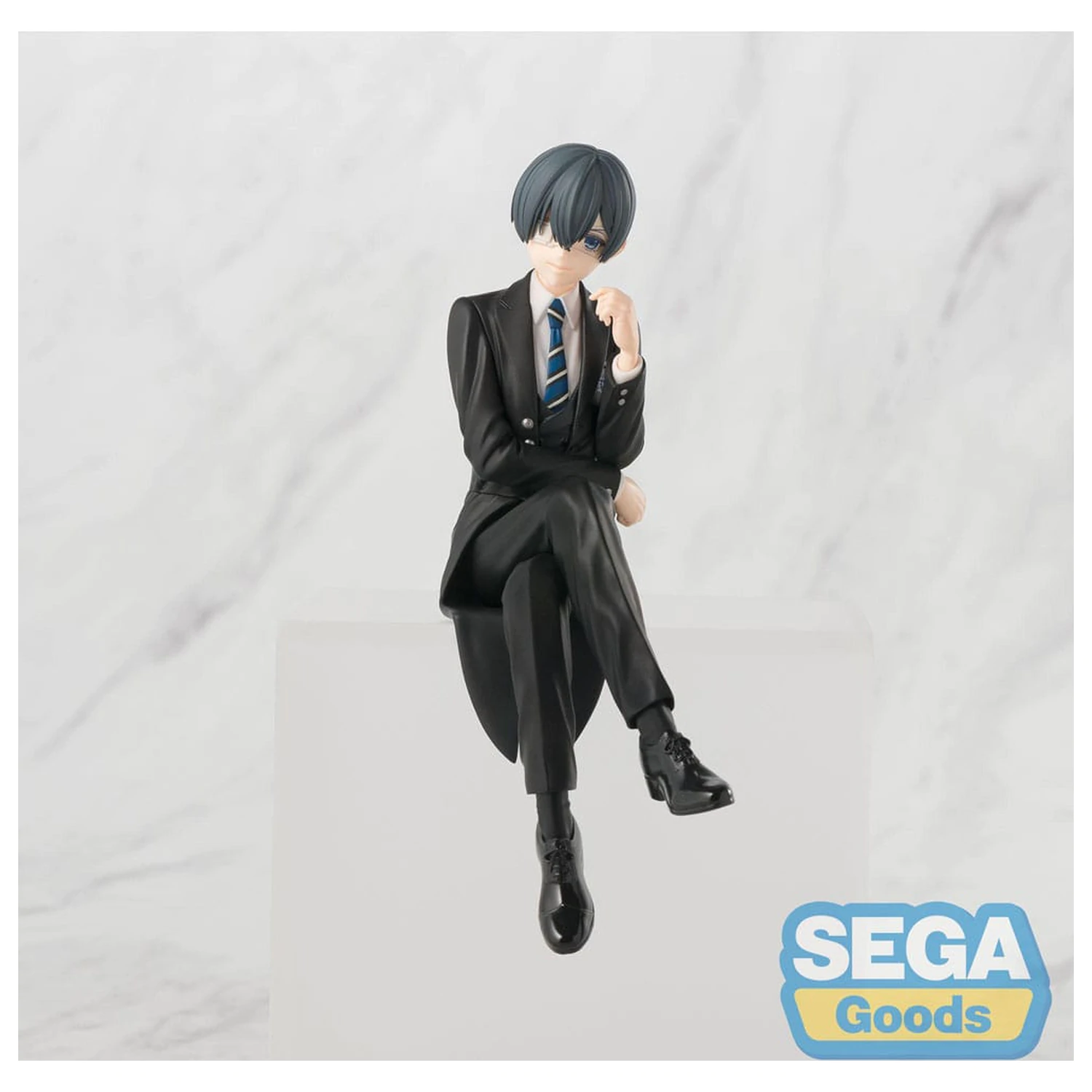 Black Butler: Boarding School Arc PM Perching PVC Statue Ciel Phantomhive 14 cm    product photo