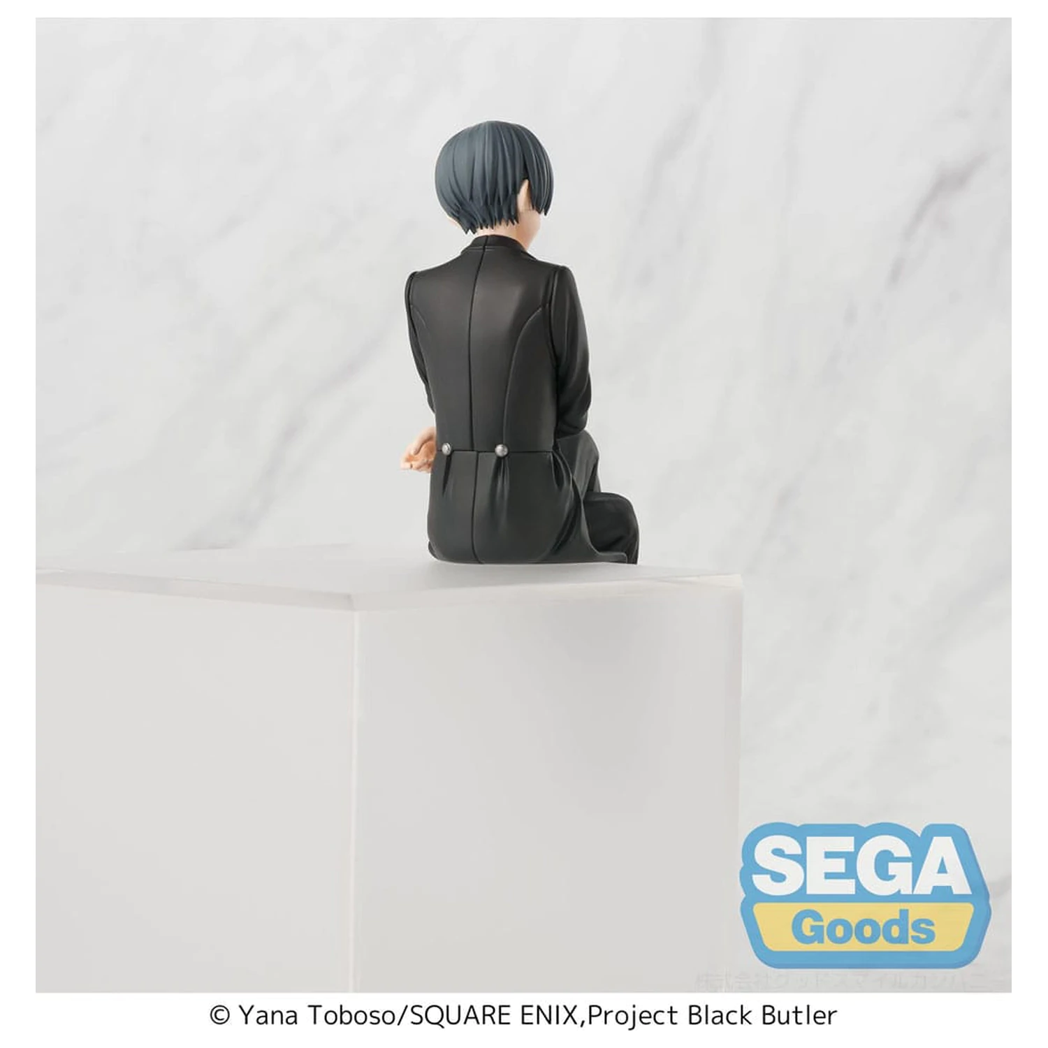 Black Butler: Boarding School Arc PM Perching PVC Statue Ciel Phantomhive 14 cm    product photo
