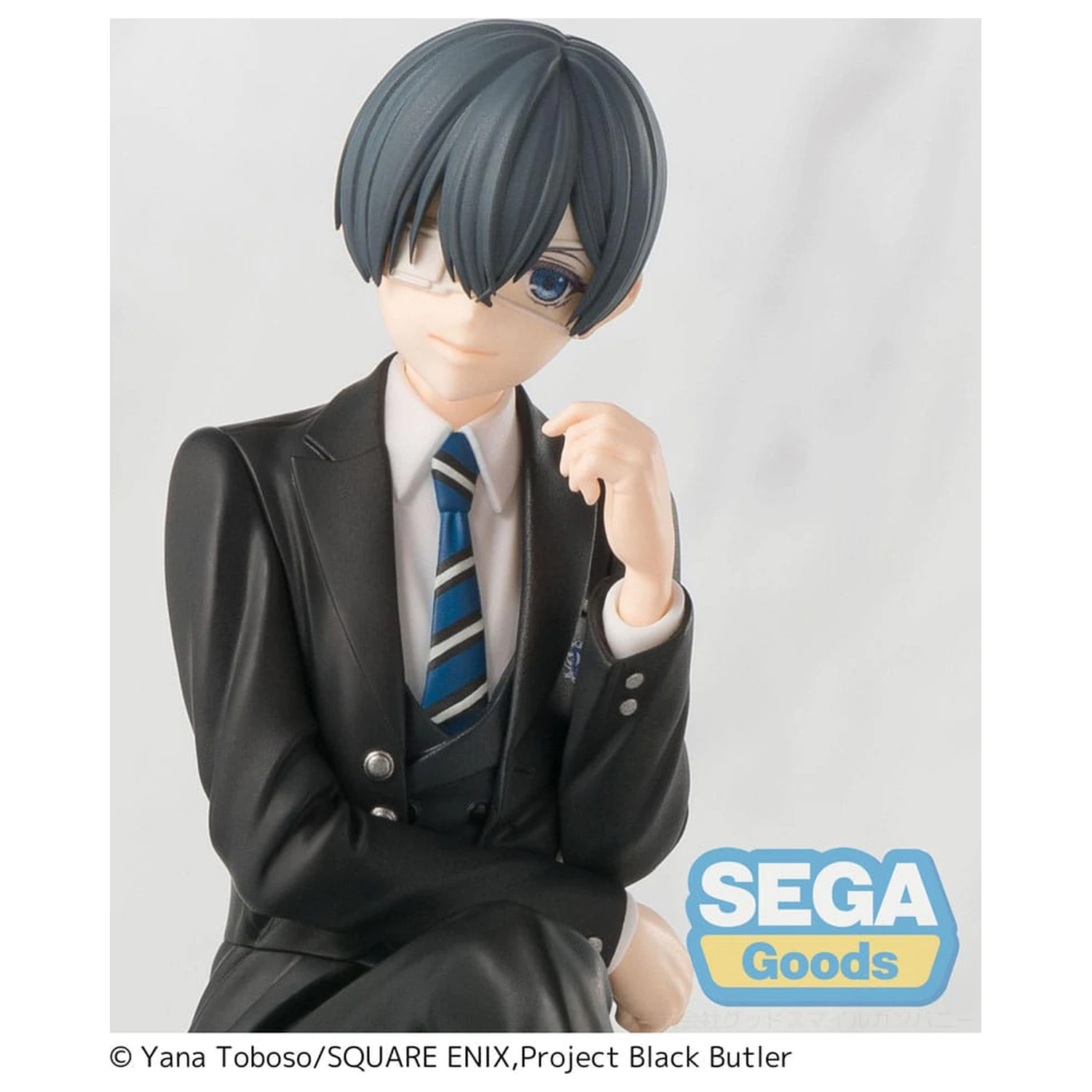 Black Butler: Boarding School Arc PM Perching PVC Statue Ciel Phantomhive 14 cm    product photo