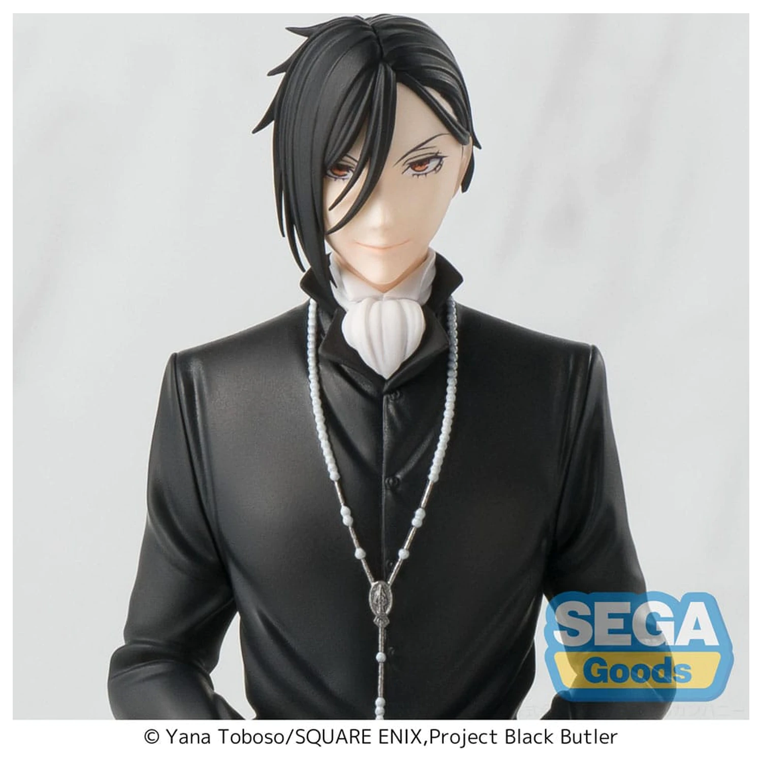 Black Butler: Boarding School Arc PM Perching PVC Statue Sebastian Michaelis 16 cm  product photo