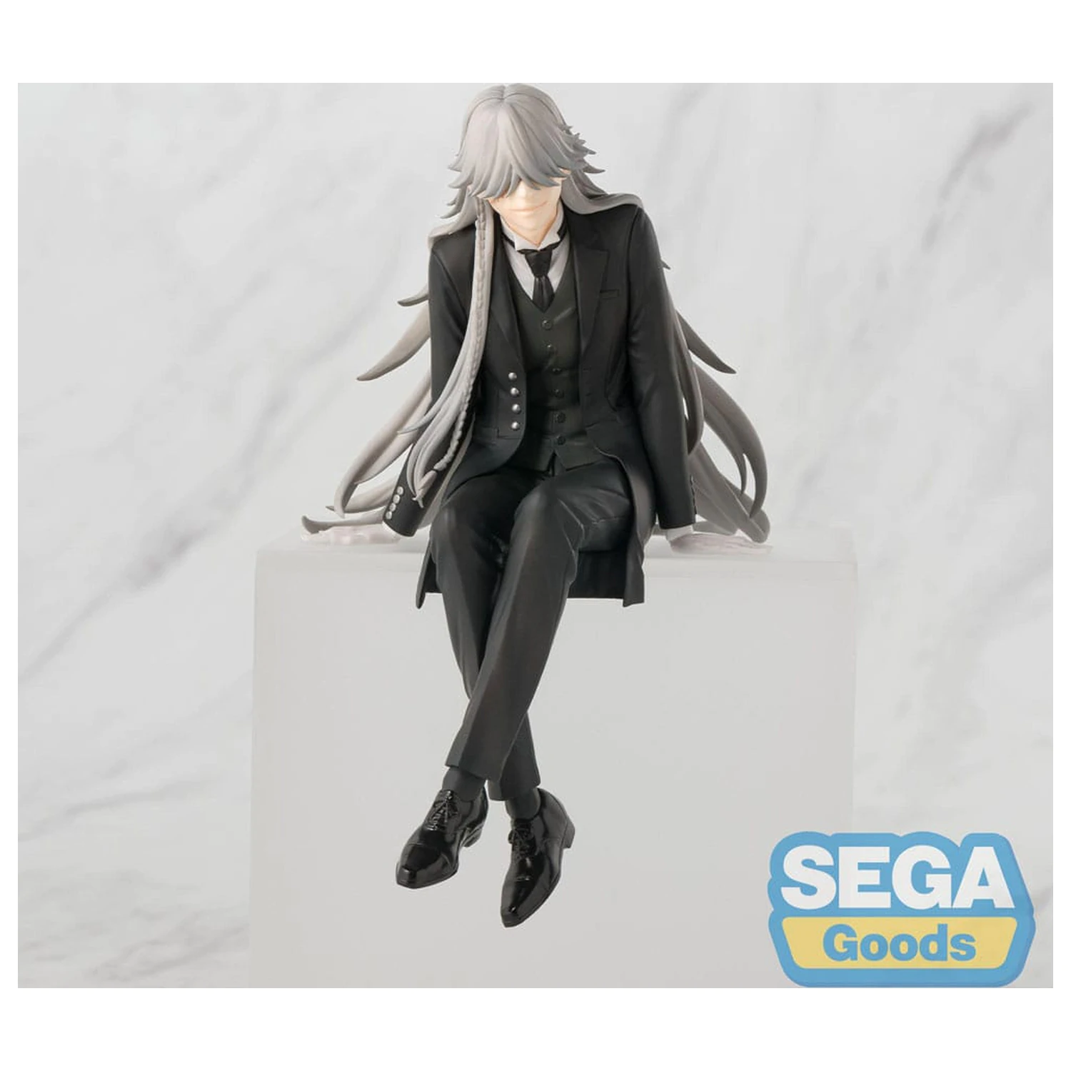 Black Butler: Boarding School Arc PM Perching PVC Statue Undertaker 13 cm    product photo
