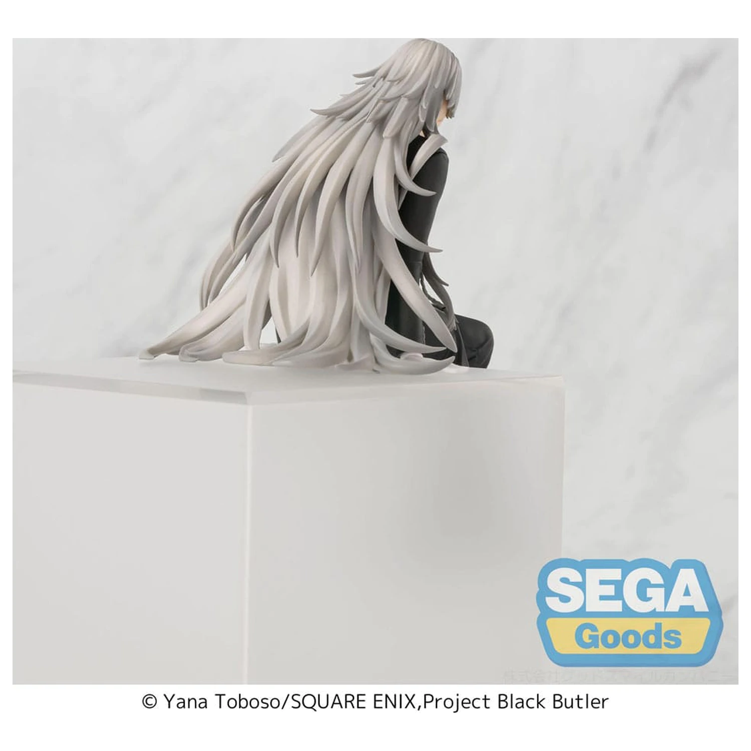 Black Butler: Boarding School Arc PM Perching PVC Statue Undertaker 13 cm    product photo