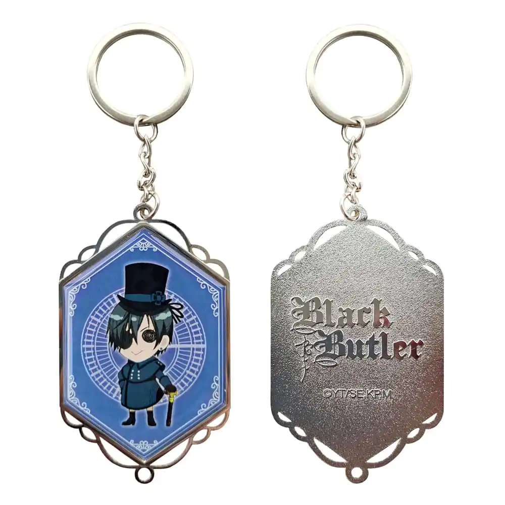 Black Butler PVC Keychain Ciel Motive A product photo