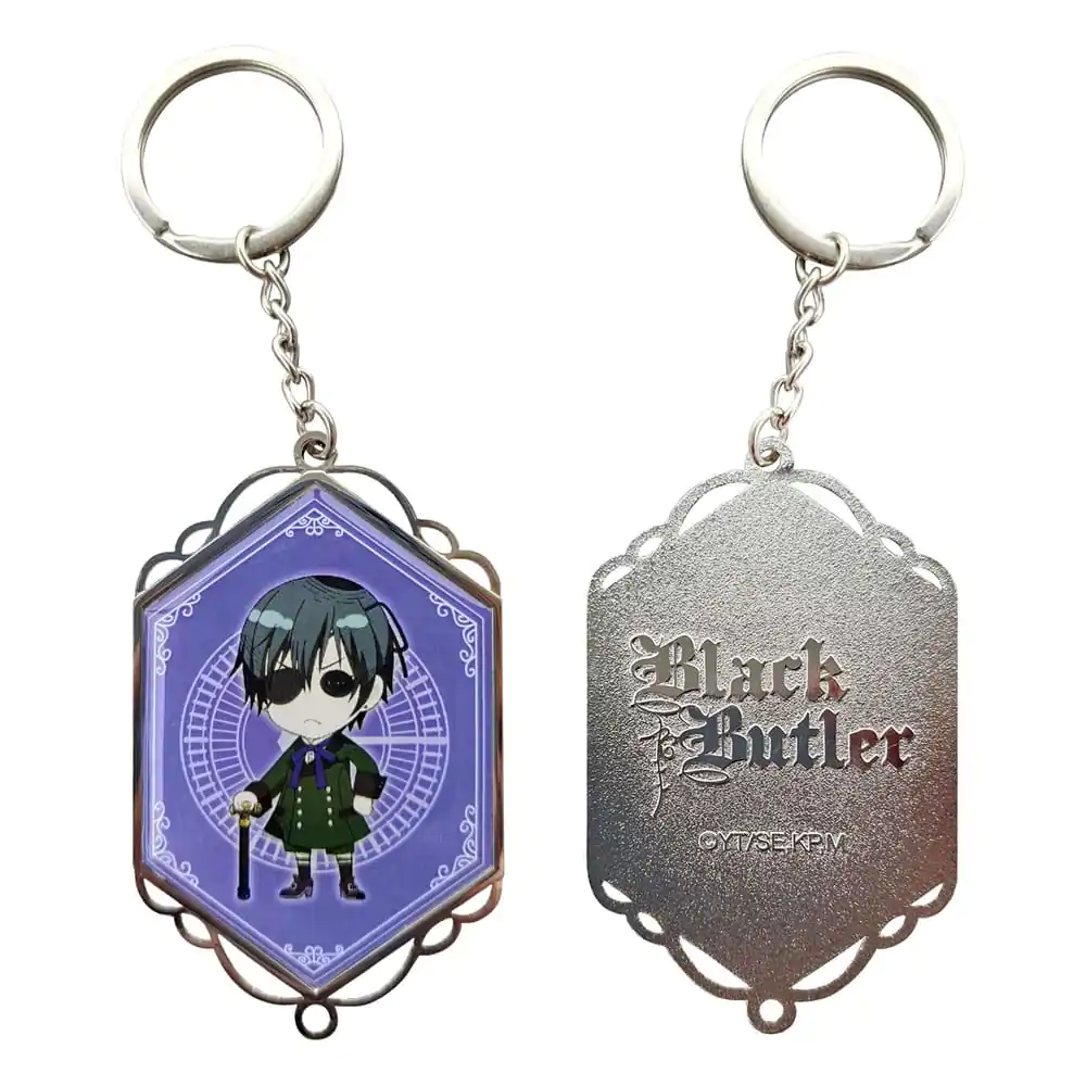 Black Butler PVC Keychain Ciel Motive B product photo