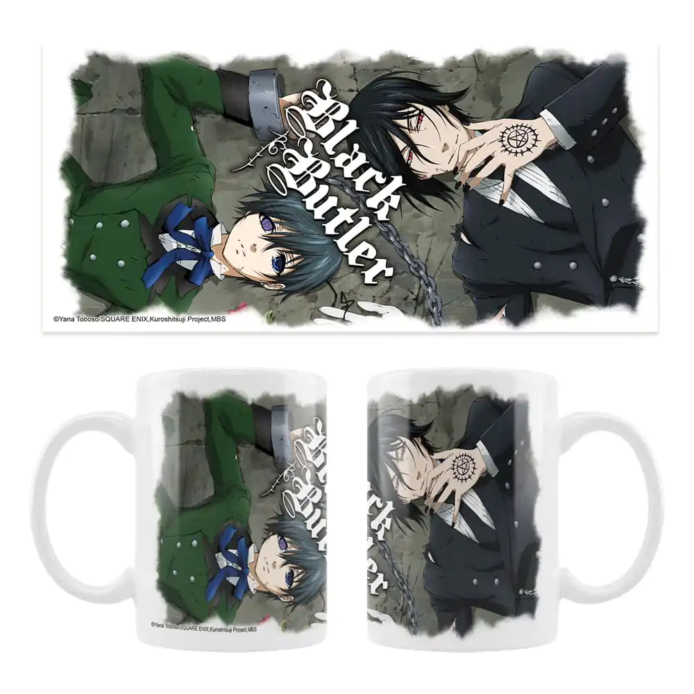 Black Butler Ceramic Mug Ciel, Sebastian termékfotó