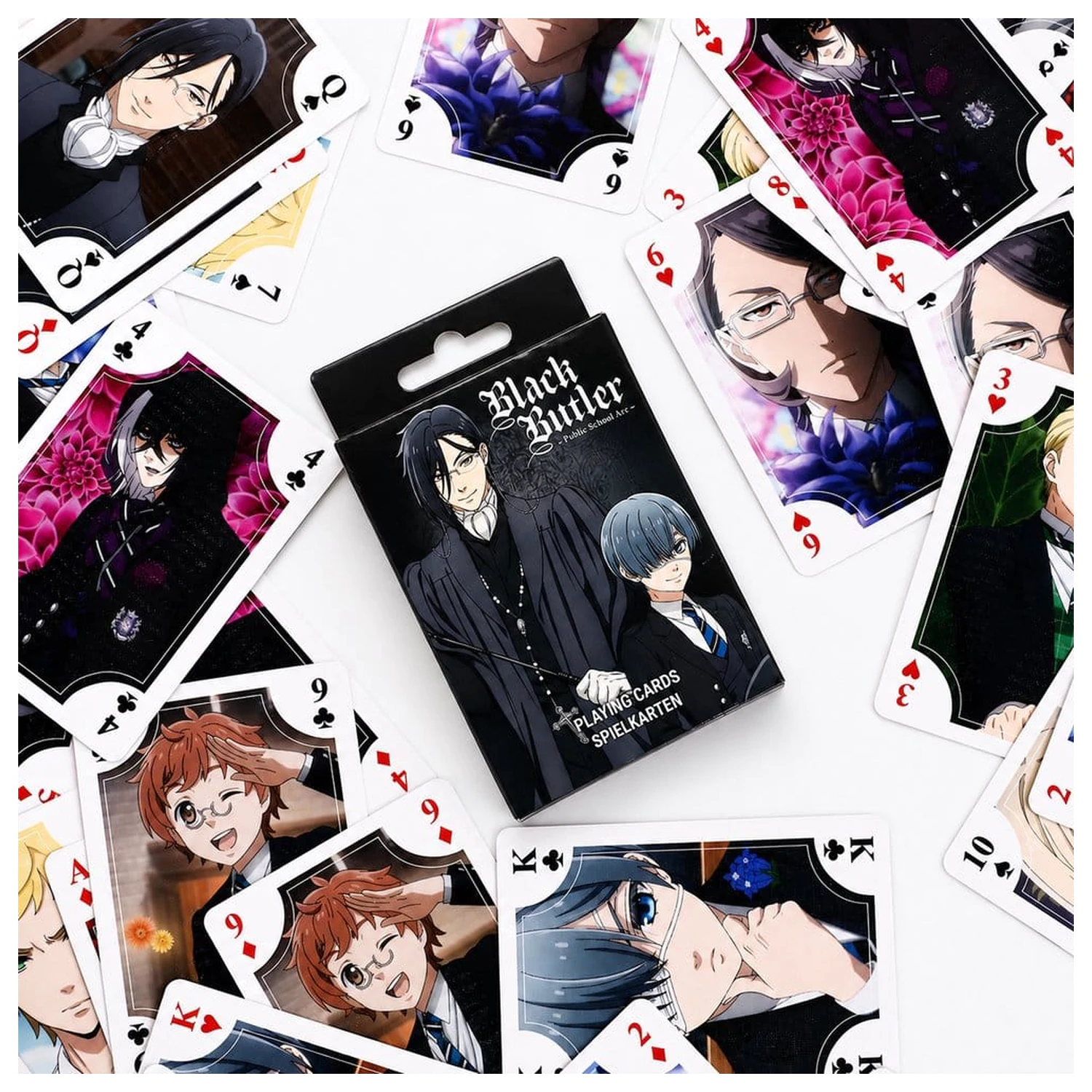 Black Butler Playing Cards Public School product photo