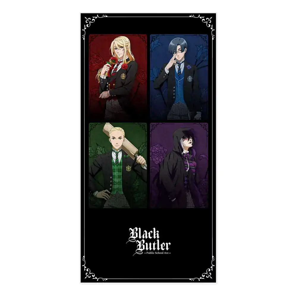 Black Butler: Public School Arc Towel The Prefect Four / P4 150 x 75 cm product photo