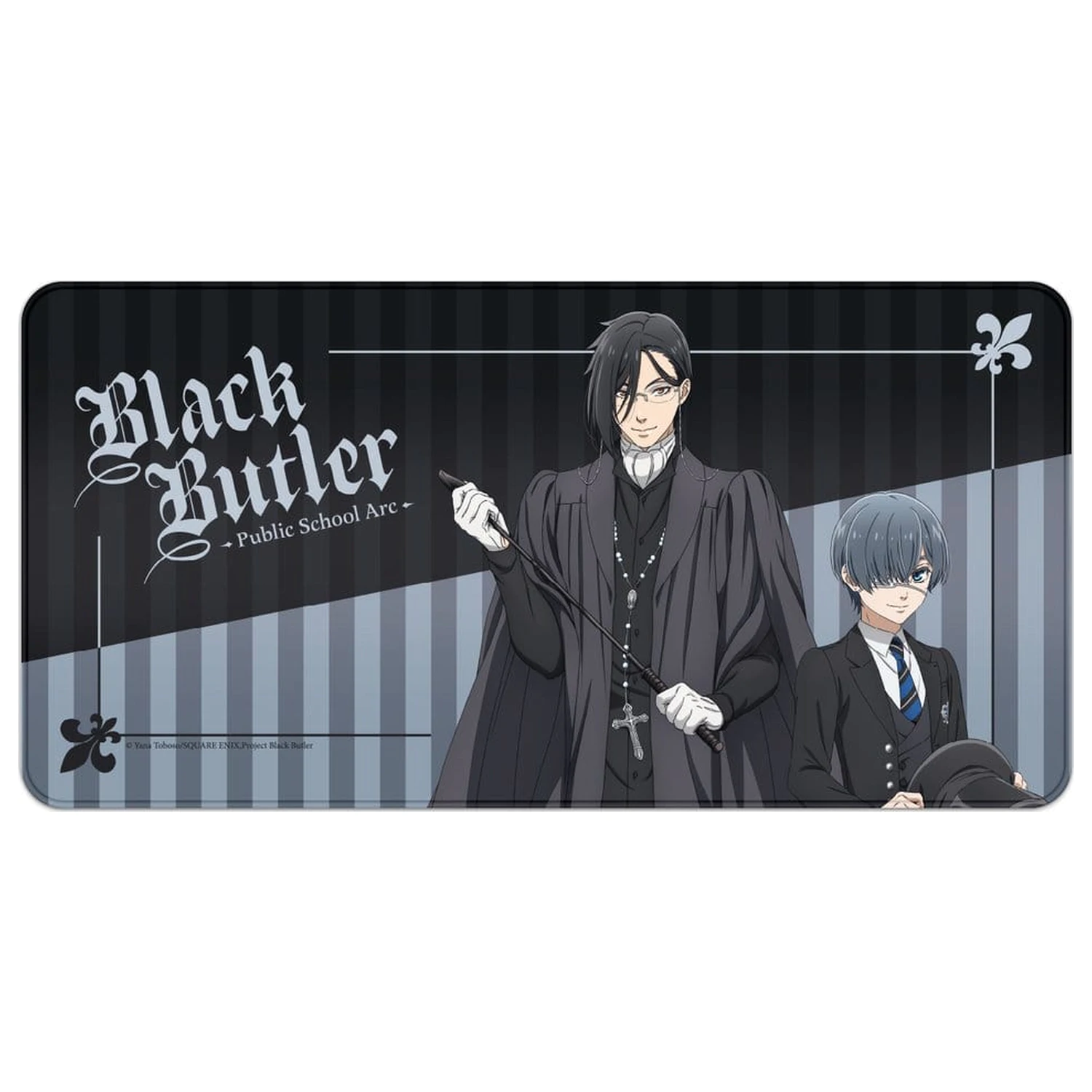 Black Butler: Public School Arc XXL Mousepad Sebastian & Ciel 80 x 40 cm product photo