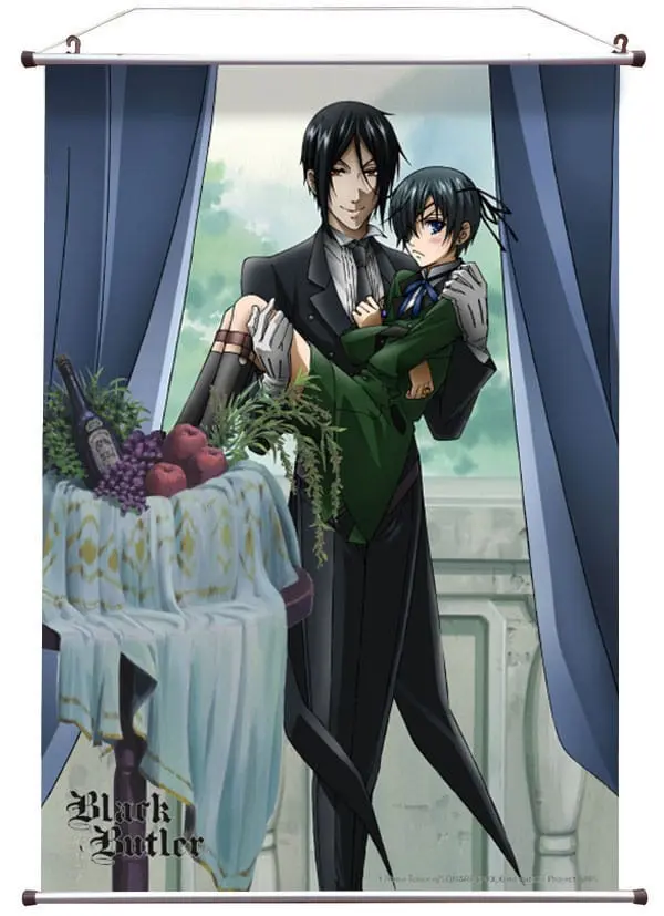 Black Butler Wallscroll Sebastian & Ciel  60 x 90 cm termékfotó