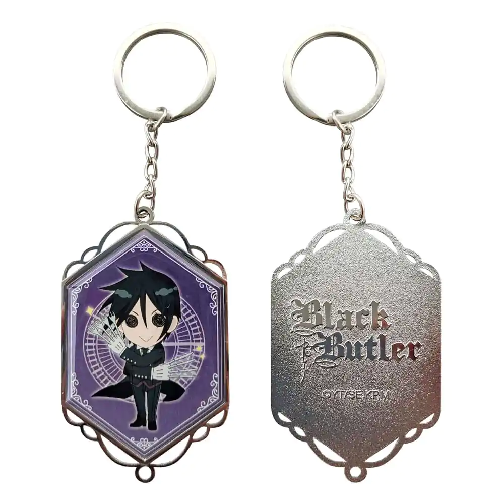 Black Butler PVC Keychain Sebastian termékfotó