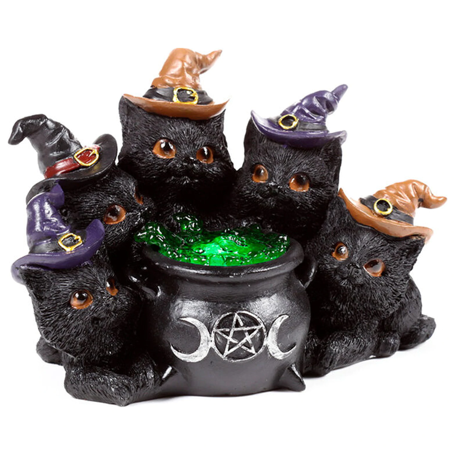 Black Cat Bruises figure LED product photo