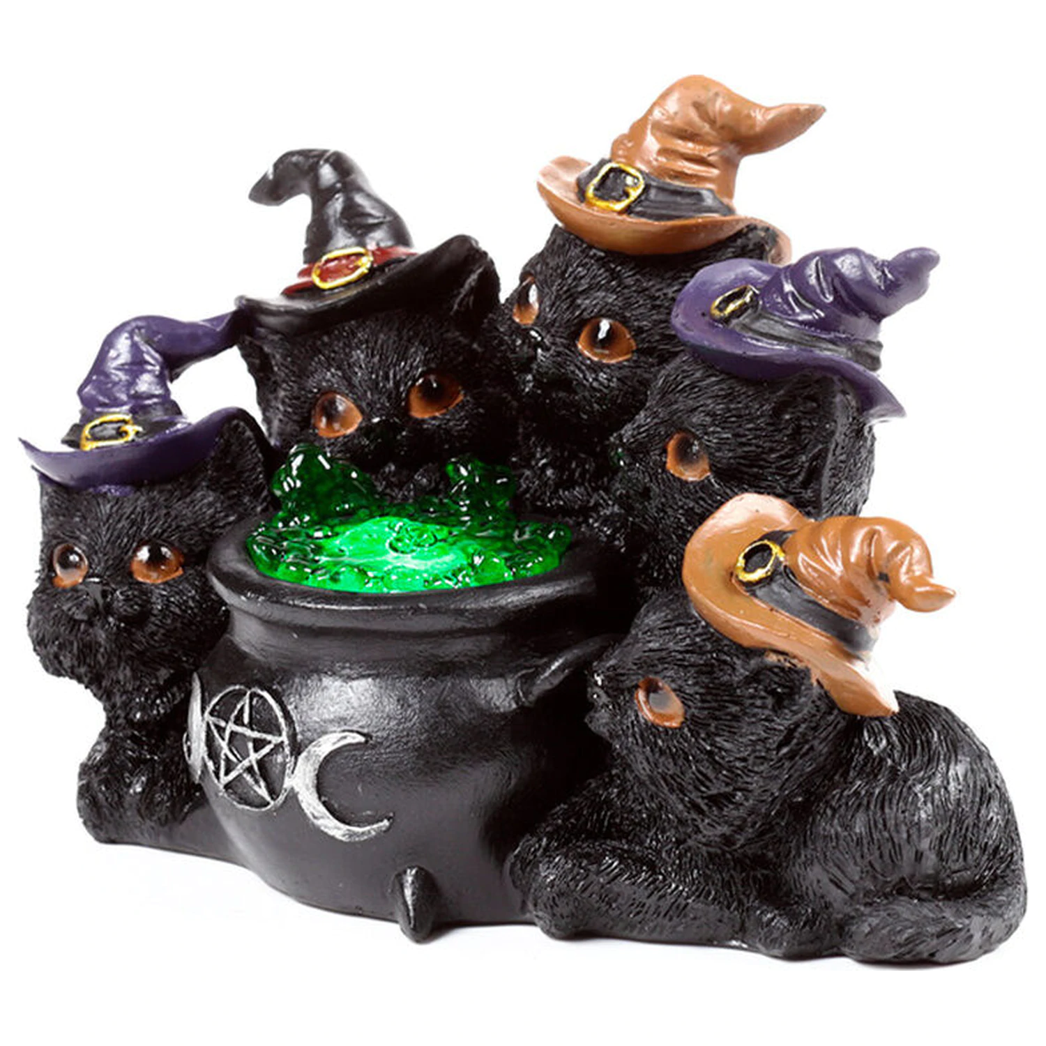 Black Cat Bruises figure LED product photo