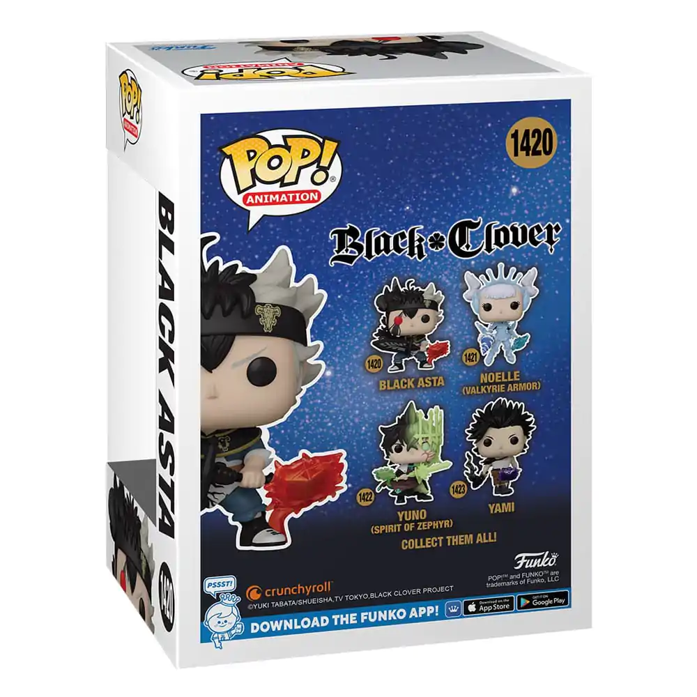 Black Clover POP! Animation Vinyl Figure Asta 9 cm termékfotó