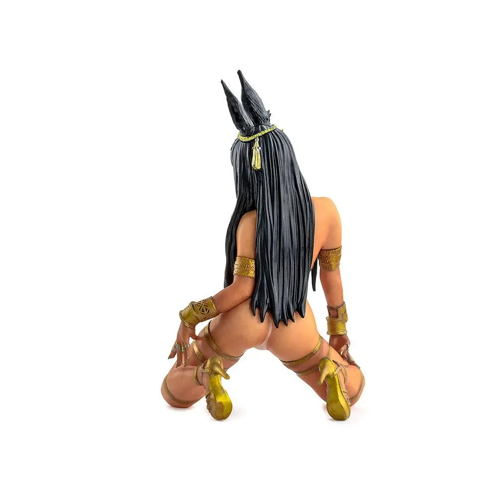 Black Gal Plastic Model Kit 1/20 PLAMAX MF-47: minimum factory non Bunny Girl &amp; Anubis Costume 8 cm product photo