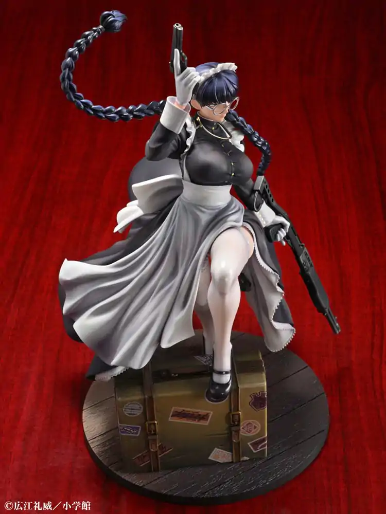 Black Lagoon PVC Statue 1/7 Roberta The Maid of Nightmares Ver. 29 cm termékfotó