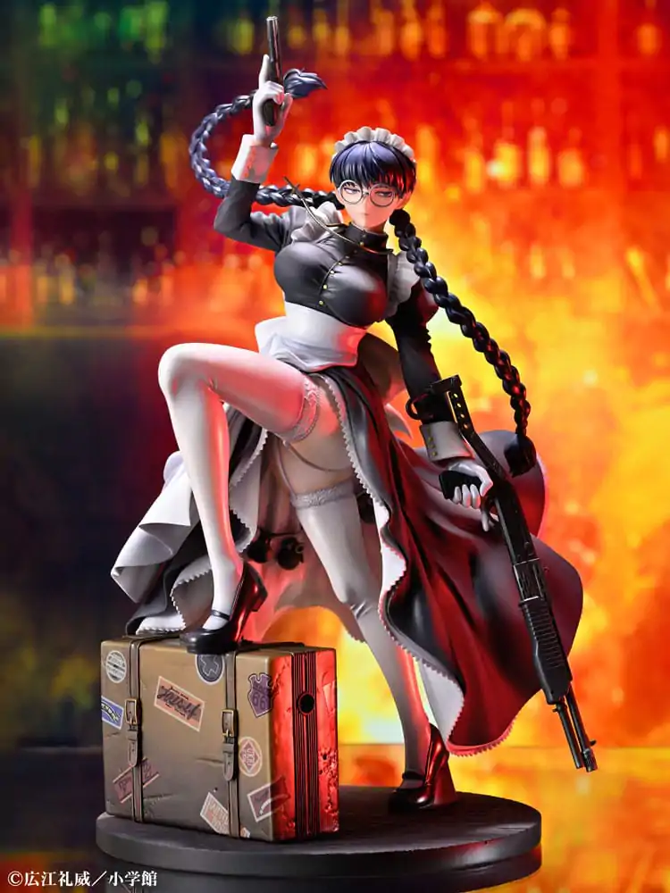 Black Lagoon PVC Statue 1/7 Roberta The Maid of Nightmares Ver. 29 cm termékfotó