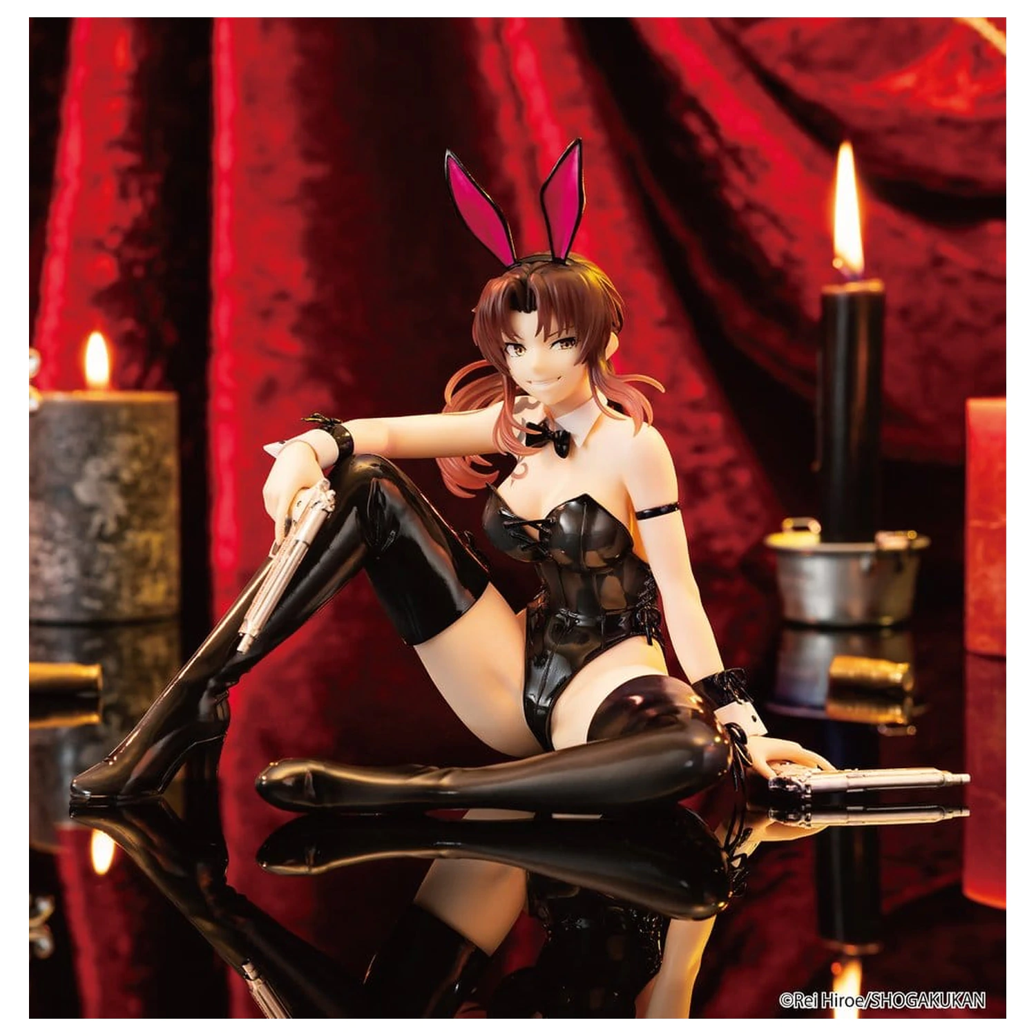Black Lagoon One-Seventh Carat PVC Statue 1/7 Revy Bunny Ver. 16 cm       product photo