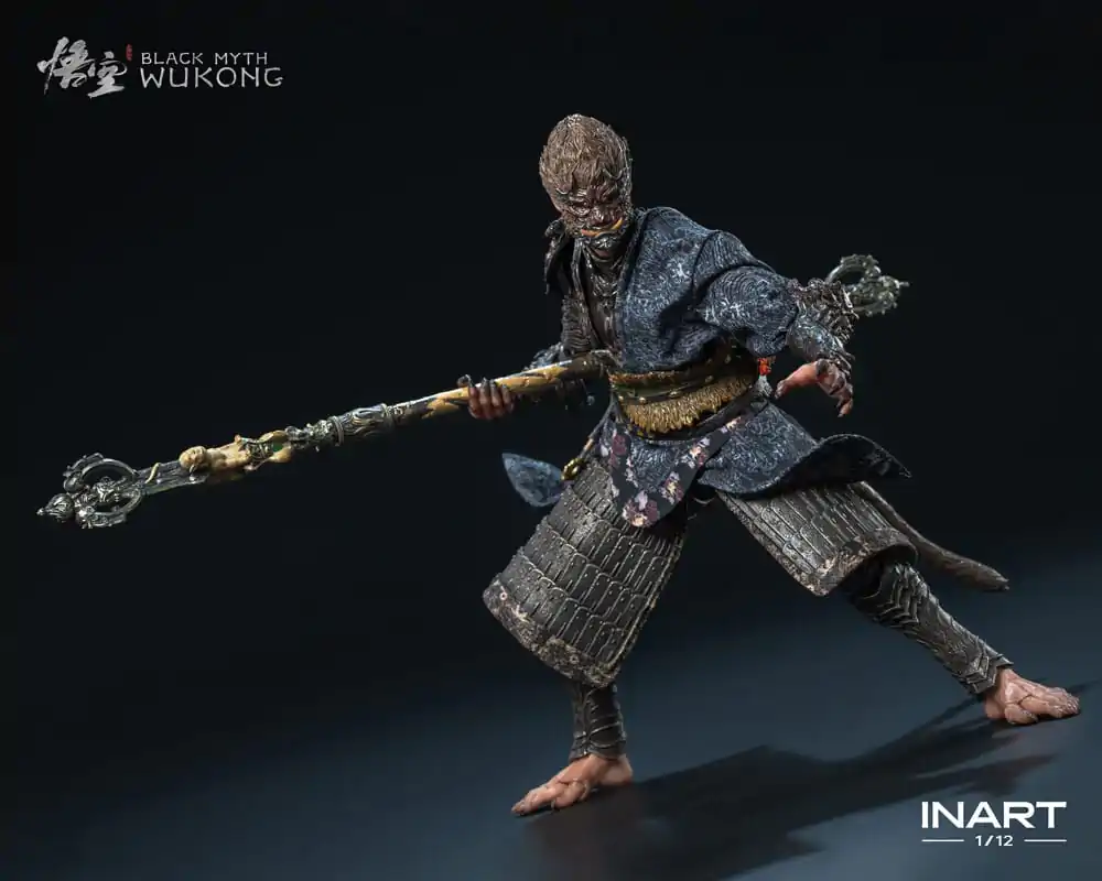 Black Myth: Wukong Action Figure 1/12 The Destined One in the Bronze Armor Set Deluxe Ver. 16 cm product photo