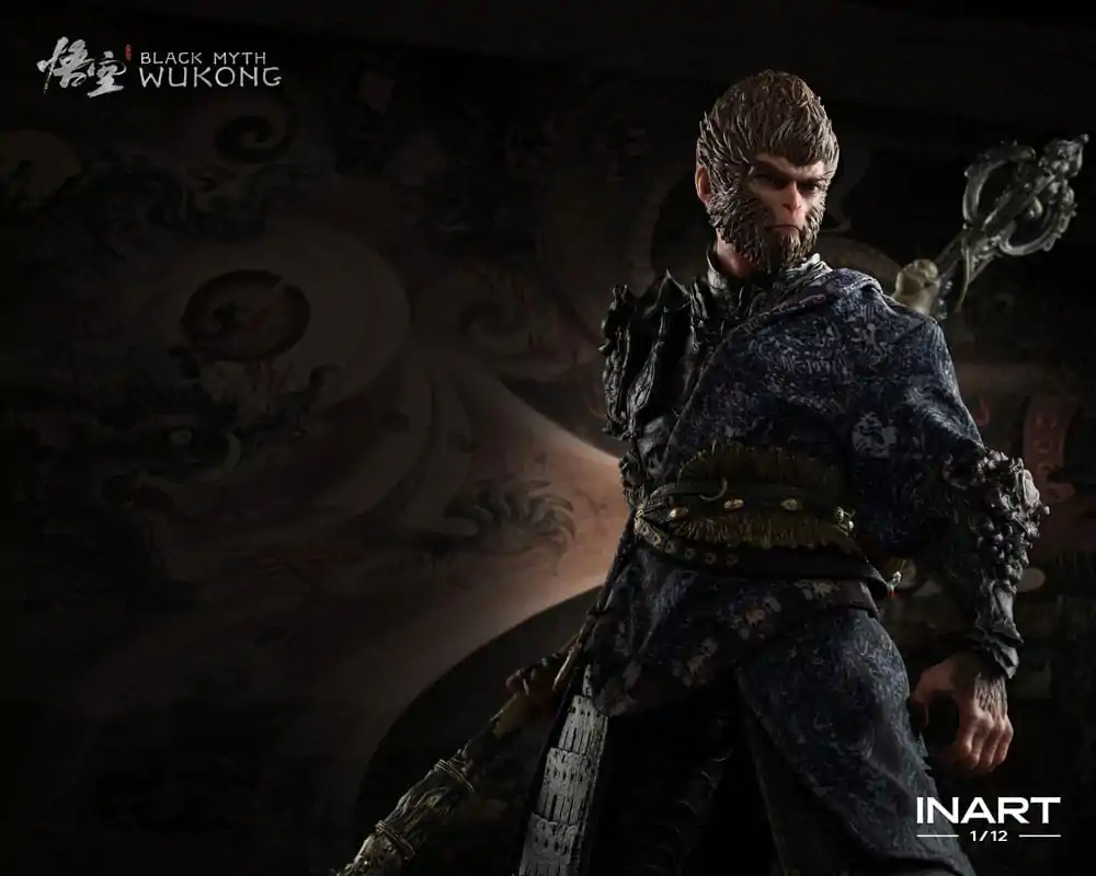 Black Myth: Wukong Action Figure 1/12 The Destined One in the Bronze Armor Set Deluxe Ver. 16 cm product photo