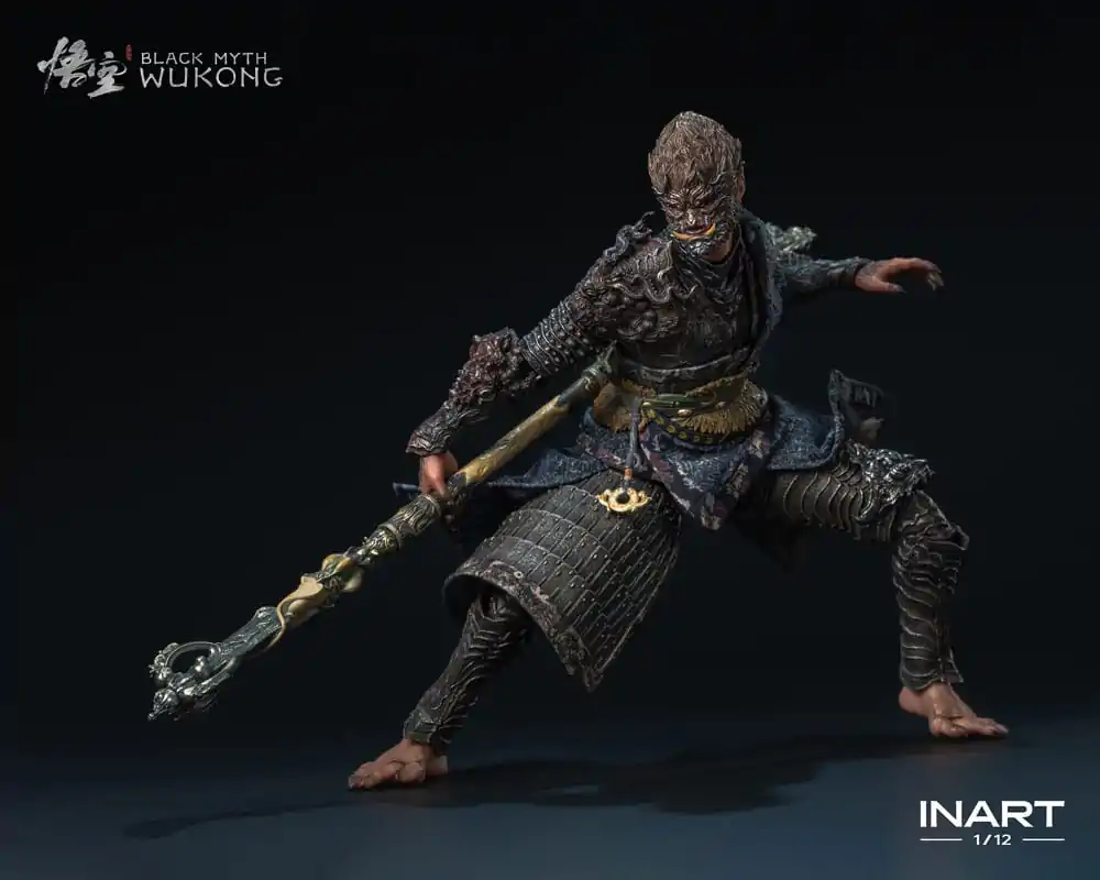 Black Myth: Wukong Action Figure 1/12 The Destined One in the Bronze Armor Set Deluxe Ver. 16 cm product photo