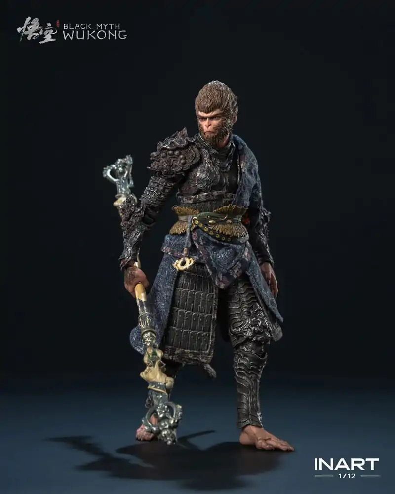 Black Myth: Wukong Action Figure 1/12 The Destined One in the Bronze Armor Set Deluxe Ver. 16 cm product photo