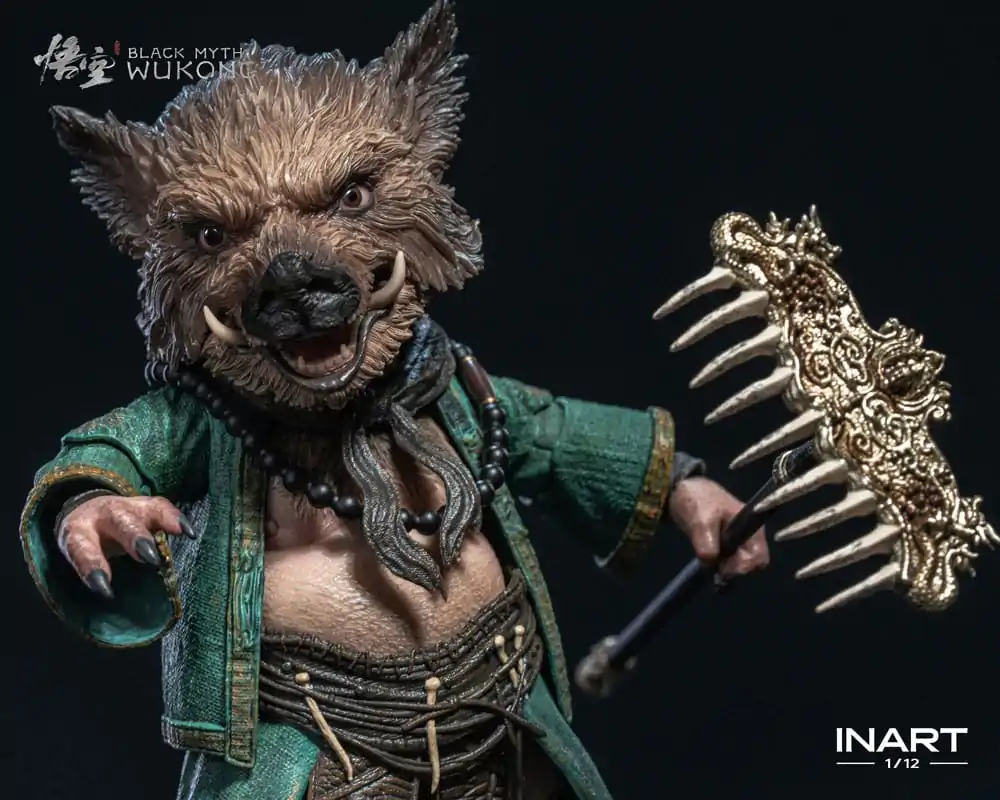 Black Myth: Wukong Action Figure 1/12 Zhu Bajie 15 cm product photo