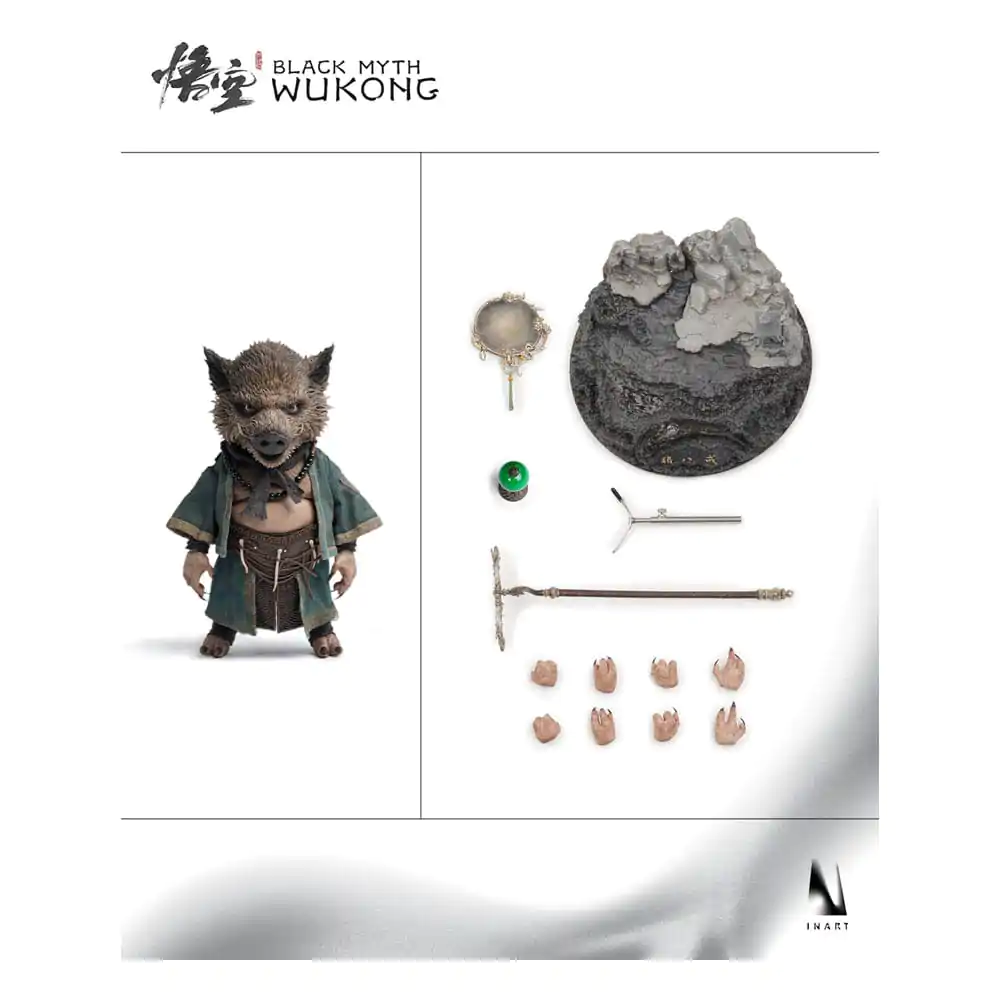 Black Myth: Wukong Action Figure 1/6 Wukong Zhu Bajie 24 cm product photo