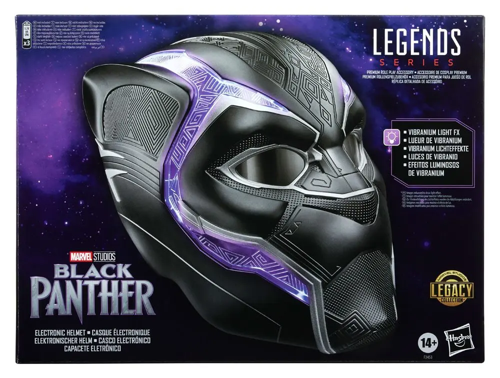 Black Panther Marvel Legends Series Electronic Helmet Black Panther termékfotó