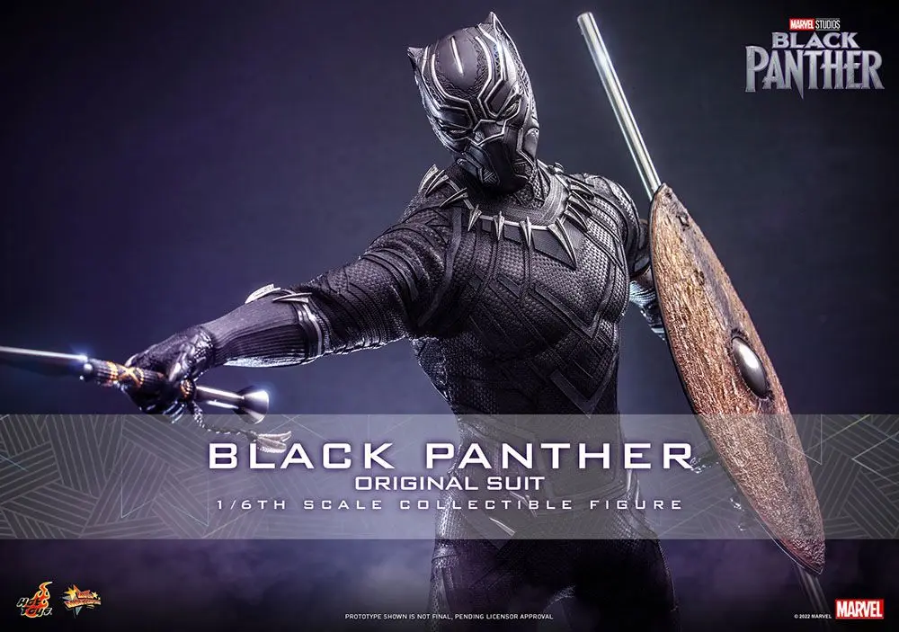 Black Panther Movie Masterpiece Action Figure 1/6 Black Panther (Original Suit) 31 cm product photo