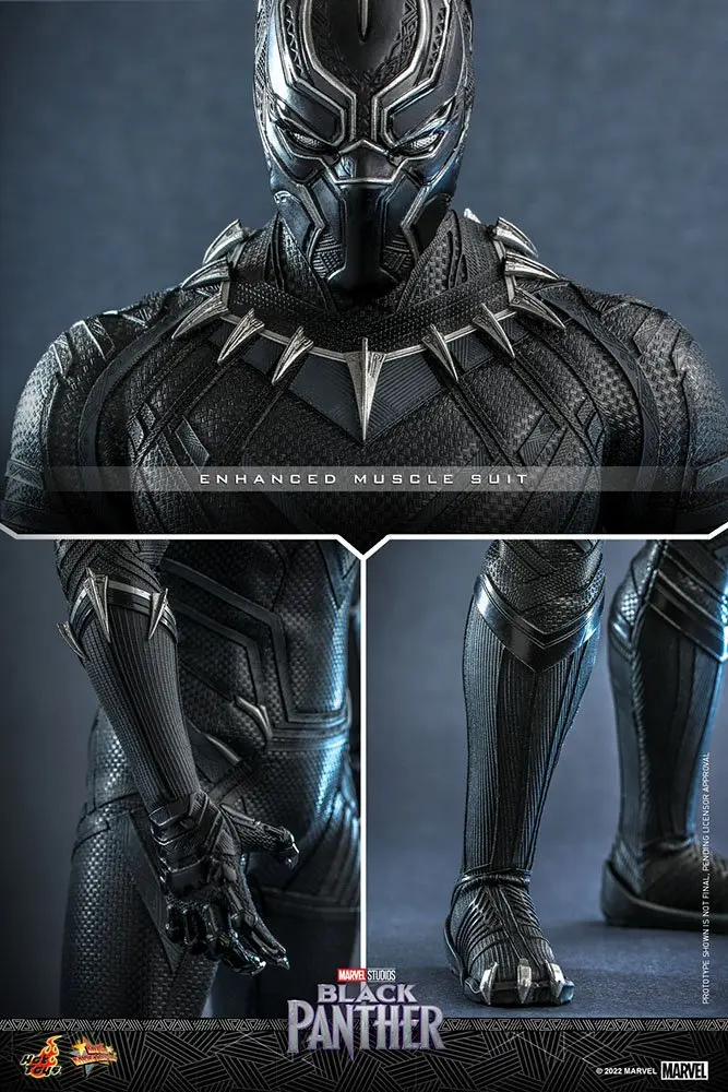 Black Panther Movie Masterpiece Action Figure 1/6 Black Panther (Original Suit) 31 cm product photo