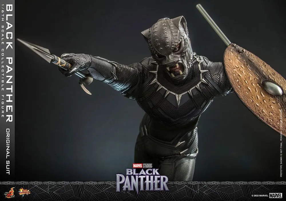 Black Panther Movie Masterpiece Action Figure 1/6 Black Panther (Original Suit) 31 cm product photo