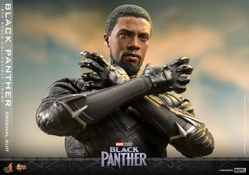 Black Panther Movie Masterpiece Action Figure 1/6 Black Panther (Original Suit) 31 cm product photo