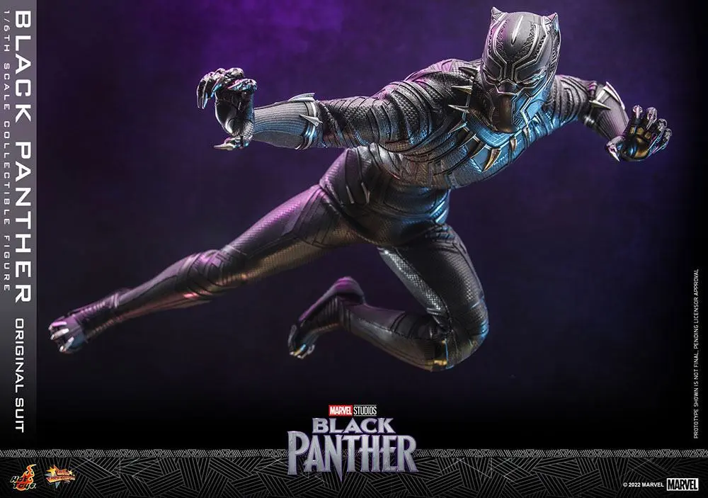 Black Panther Movie Masterpiece Action Figure 1/6 Black Panther (Original Suit) 31 cm product photo