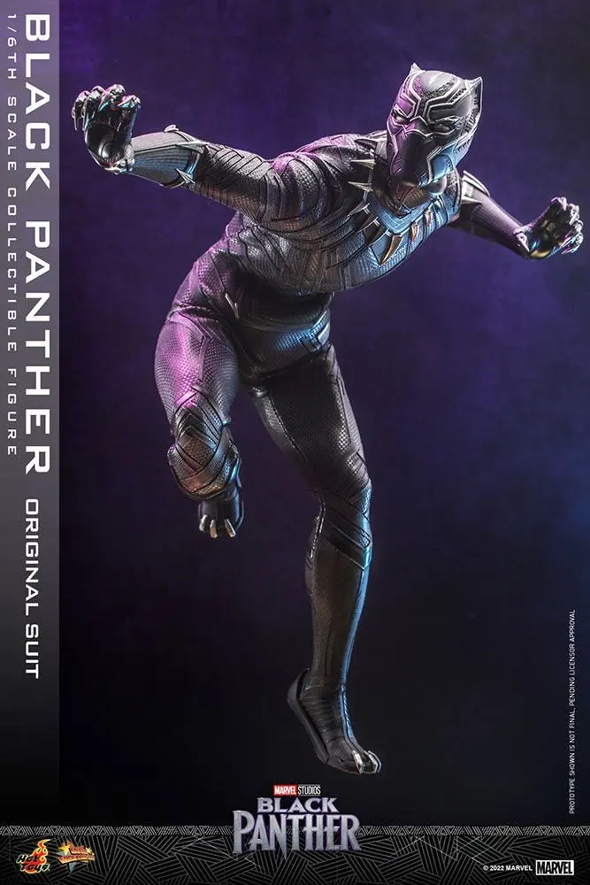Black Panther Movie Masterpiece Action Figure 1/6 Black Panther (Original Suit) 31 cm product photo