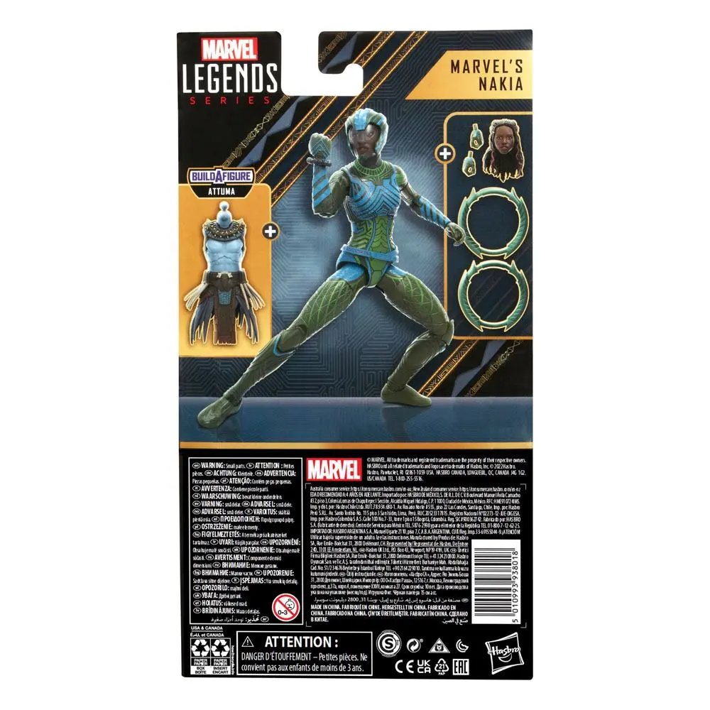 Black Panther: Wakanda Forever Marvel Legends Series Action Figure Attuma BAF: Marvel's Nakia 15 cm termékfotó