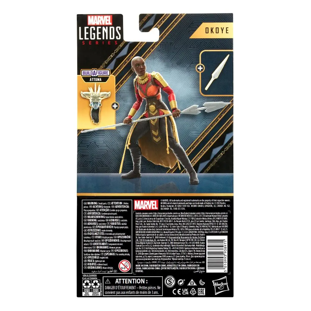 Black Panther: Wakanda Forever Marvel Legends Series Action Figure Attuma BAF: Okoye 15 cm product photo