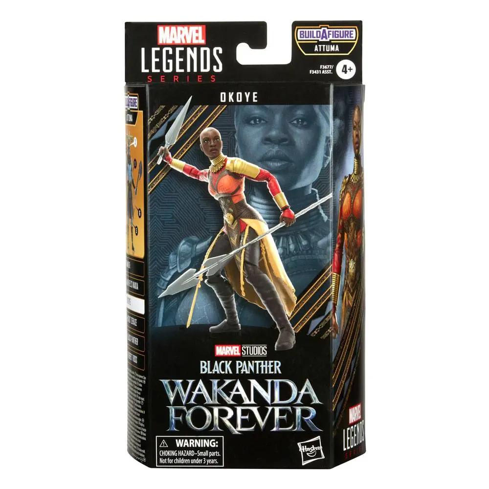 Black Panther: Wakanda Forever Marvel Legends Series Action Figure Attuma BAF: Okoye 15 cm product photo