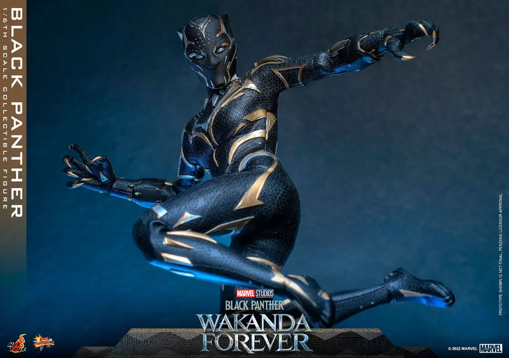 Black Panther: Wakanda Forever Movie Masterpiece Action Figure 1/6 Black Panther 28 cm termékfotó