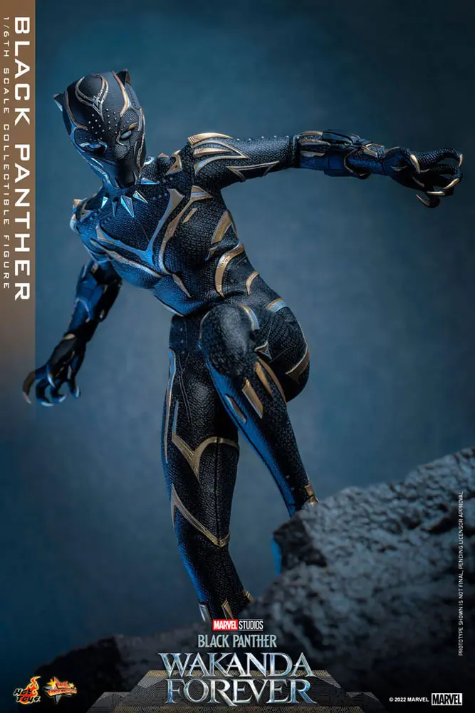 Black Panther: Wakanda Forever Movie Masterpiece Action Figure 1/6 Black Panther 28 cm termékfotó
