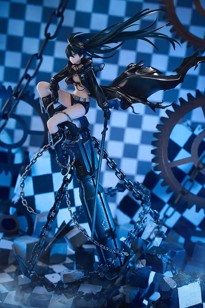 Black Rock Shooter PVC Statue 1/7 Black Rock Shooter: Pilot Edition Ver. 29 cm termékfotó