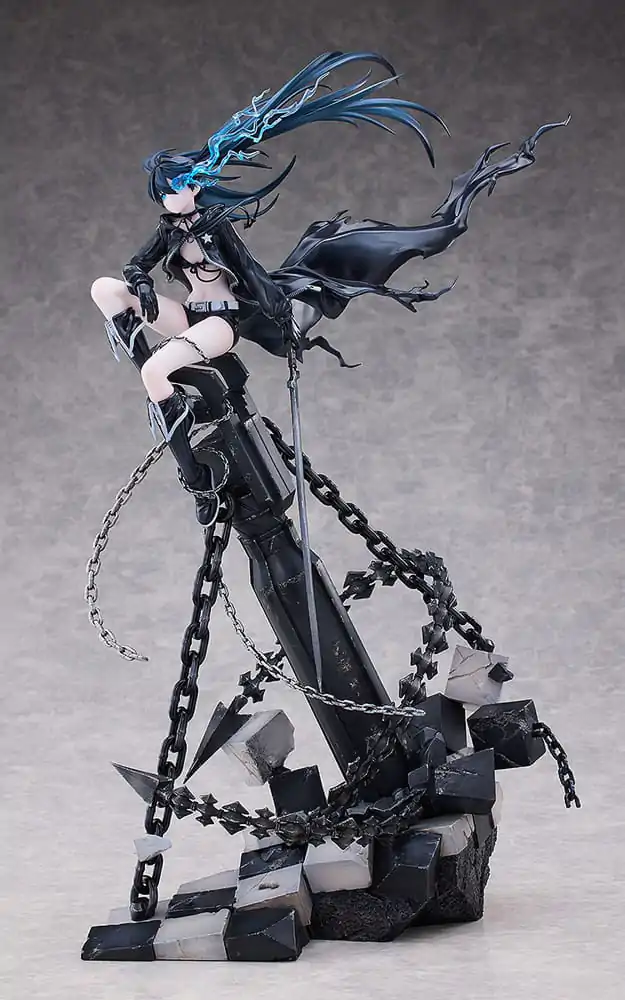 Black Rock Shooter PVC Statue 1/7 Black Rock Shooter: Pilot Edition Ver. 29 cm termékfotó