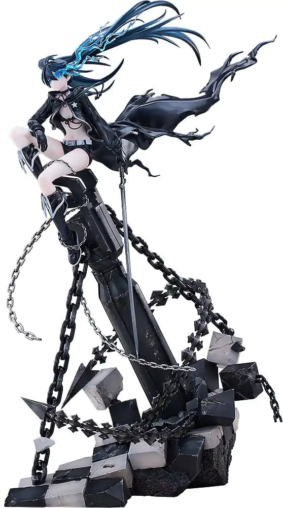 Black Rock Shooter PVC Statue 1/7 Black Rock Shooter: Pilot Edition Ver. 29 cm termékfotó