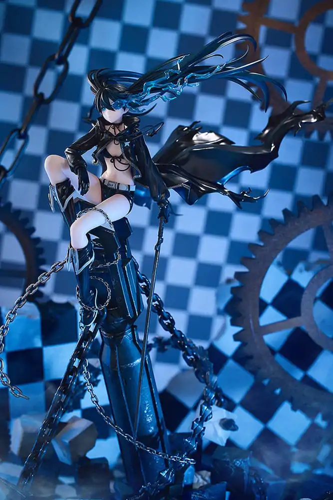 Black Rock Shooter PVC Statue 1/7 Black Rock Shooter: Pilot Edition Ver. 29 cm termékfotó