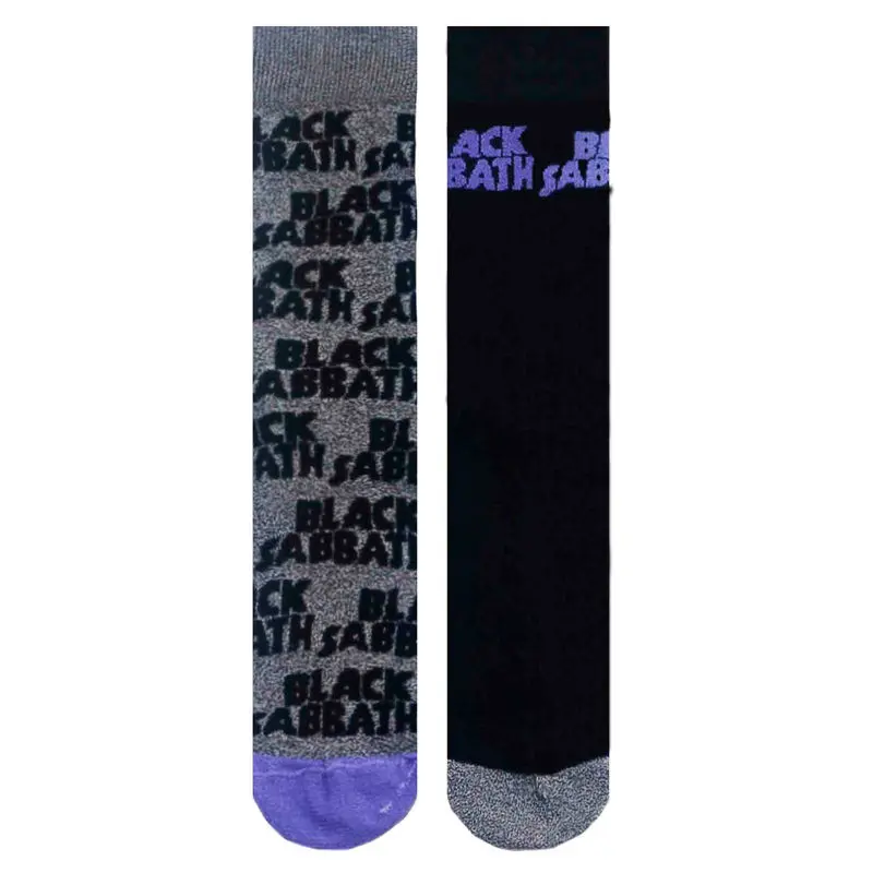 Black Sabbath 2 pack assorted socks product photo