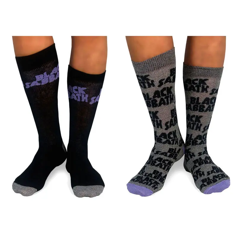 Black Sabbath 2 pack assorted socks product photo