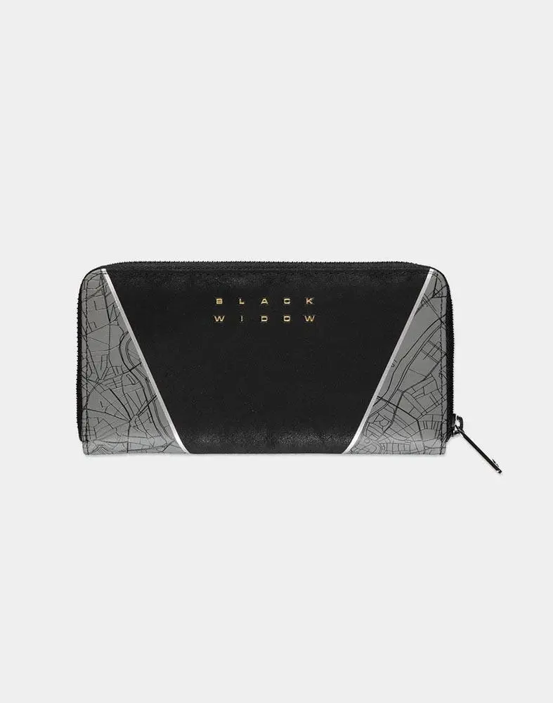 Black Widow Zip Around Wallet Hourglass product photo